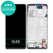 Schermo OLED per Xiaomi Redmi Note 10 Pro, Black, Vetro touch con cornice