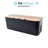Scatola organizzacavi, Black, FixPremium