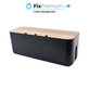 Scatola organizzacavi, Black, FixPremium