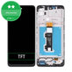 Schermo per Motorola Moto E30, Vetro touch con cornice