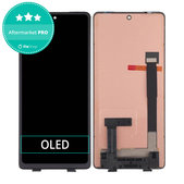 Schermo OLED per MotGoldla Edge 20, 20 Pro, 30 Pro, X30, Edge+ 5G UW, Vetro touch senza cornice