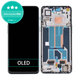 Schermo OLED per OnePlus Nord 2 5G, Green Woods, Vetro touch con cornice