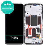 Schermo OLED per OnePlus Nord CE 2 5G IV2201, Vetro touch con cornice