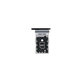 Vassoio SIM per Samsung Z Fold 4 F936B, Phantom Black, GH98-47758A, Genuine Service Pack