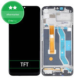 Schermo per Realme C25Y RMX3265 RMX3268, Vetro touch con cornice