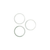 Frame lente fotocamera posteriore 3pcs per iPhone 13 Pro, 13 Pro Max, Alpine Green