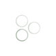 Frame lente fotocamera posteriore 3pcs per iPhone 13 Pro, 13 Pro Max, Alpine Green