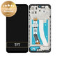 Schermo per Motorola Moto G32 XT2235, Mineral Grey, Vetro touch con cornice, 5D68C21151, Genuine Service Pack