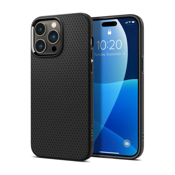 Custodia Liquid Air per iPhone 14 Pro, Black, Spigen