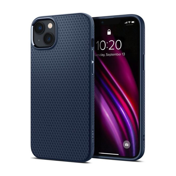 Custodia Liquid Air per iPhone 14, Blue, Spigen
