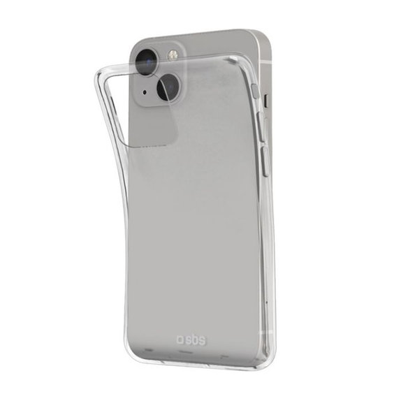 Custodia Skinny per iPhone 14, Transparent, SBS