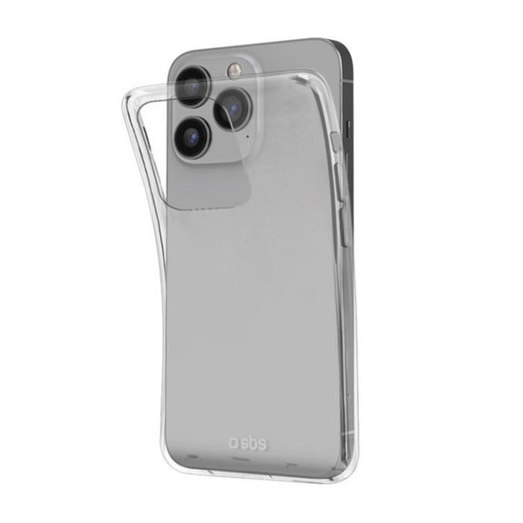 Custodia Skinny per iPhone 14 Pro, Transparent, SBS