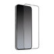 Vetro temperato Full Cover per iPhone 14 Pro, Black, SBS