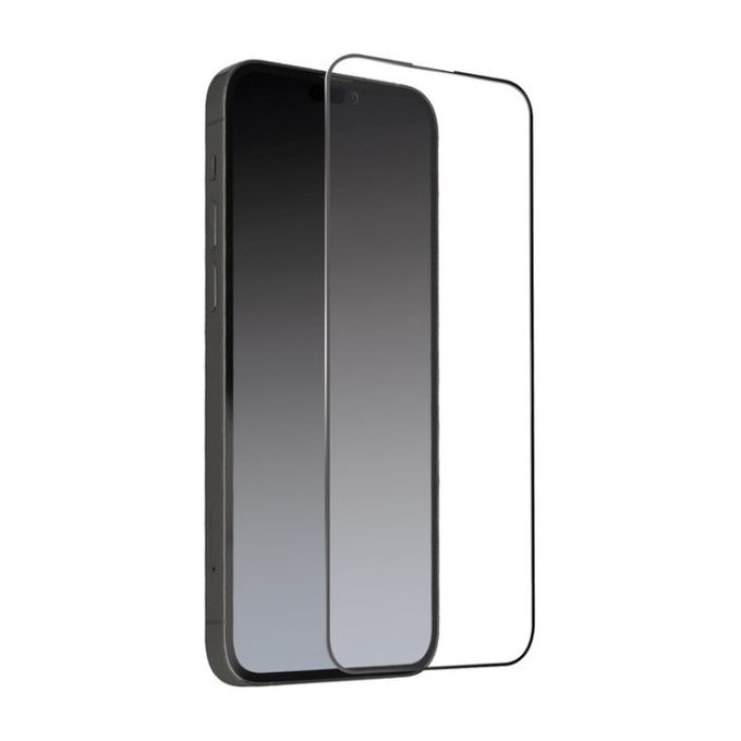 Vetro temperato Full Cover per iPhone 14 Pro Max, Black, SBS