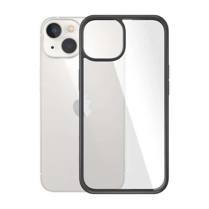 Custodia ClearCase per iPhone 14, Black, PanzerGlass