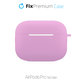 Custodia in silicone per AirPods Pro, Lila, FixPremium