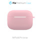 Custodia in silicone per AirPods Pro, Pink, FixPremium