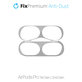 Sticker antipolvere per AirPods Pro, Silver, FixPremium