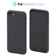 Custodia in silicone per iPhone 7, 8, SE 2020, SE 2022, Space Grey, FixPremium