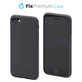 Custodia in silicone per iPhone 7, 8, SE 2020, SE 2022, Space Grey, FixPremium