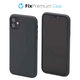 Custodia in silicone per iPhone 11, Space Grey, FixPremium