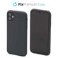 Custodia in silicone per iPhone 11, Space Grey, FixPremium