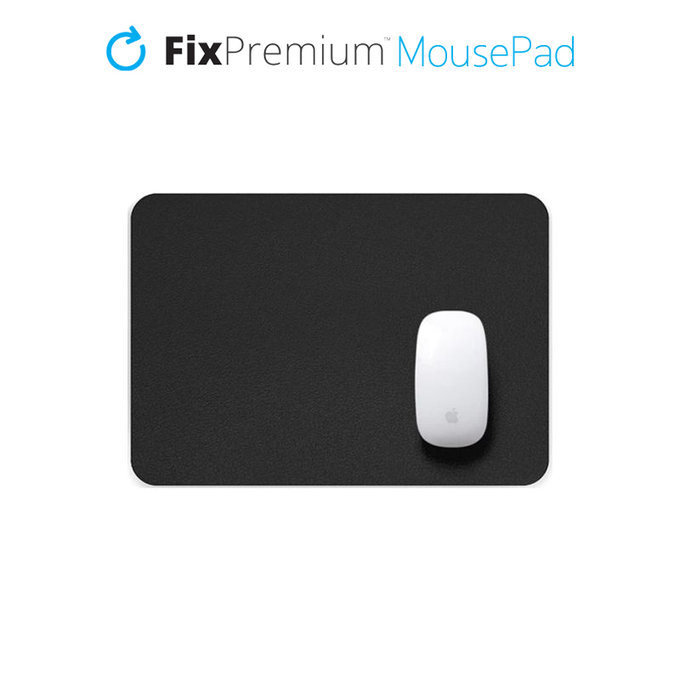 Tappetino per mouse impermeabile, 25 x 20 cm, nero, FixPremium