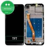 Schermo per Huawei Honor Play COR-L29, Black, Vetro touch con cornice