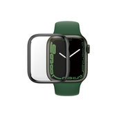 Vetro temperato Full Body AB per Apple Watch 7, 8, 9 41 mm, Black, PanzerGlass
