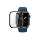 Vetro temperato Full Body AB per Apple Watch 7, 8, 9 45 mm, Black, PanzerGlass