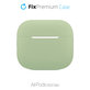 Custodia in silicone per AirPods 3, Green, FixPremium