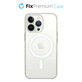 Custodia in silicone con MagSafe per iPhone 13 Pro, Transparent, FixPremium