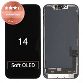 Schermo per iPhone 14, Vetro touch con cornice, Refurbished