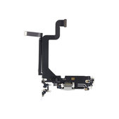 Connettore di ricarica con Cavo flex per iPhone 14 Pro Max, Silver