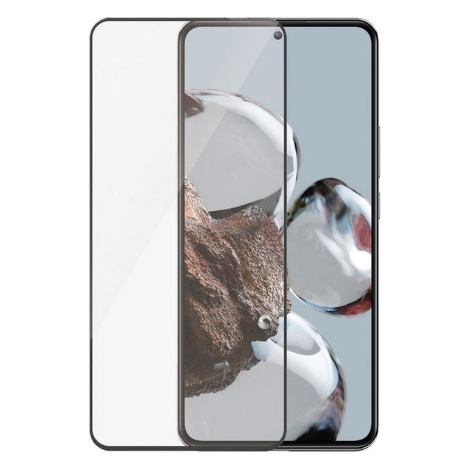 Vetro temperato UWF AB per Xiaomi 12T Pro, 12T, Black, PanzerGlass