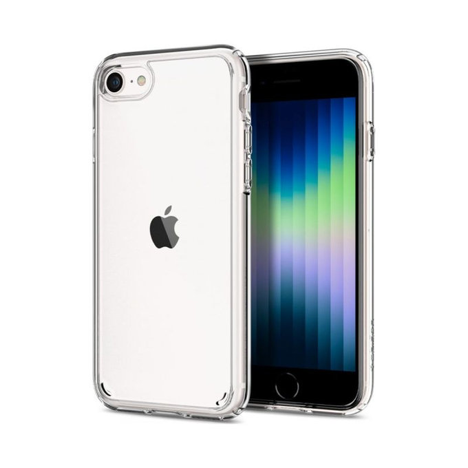 Custodia Ultra Hybrid 2 per iPhone 7, 8, SE 2020, SE 2022, Transparent, Spigen