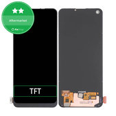 Schermo LCD per Realme 8 RMX3085, Vetro touch senza cornice