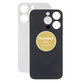Vetro scocca posteriore per iPhone 14 Pro, Silver