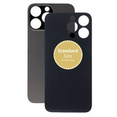 Vetro scocca posteriore per iPhone 14 Pro Max, Space Black