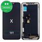 Schermo per iPhone X, Vetro touch con cornice