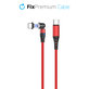 Cavo magnetico da USB-C a USB-C 1m, Red, FixPremium