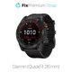 Cinturino in silicone per Garmin QuickFit 26mm, Black, FixPremium