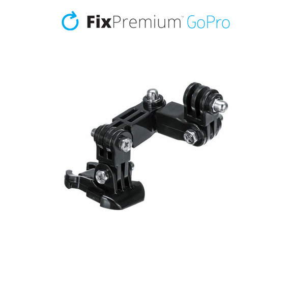 Supporto a 3 bracci per GoPro, Black, FixPremium