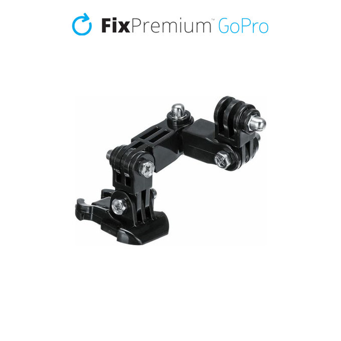 Supporto a 3 bracci per GoPro, Black, FixPremium