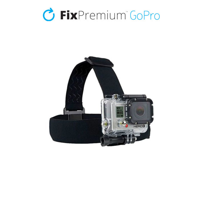 Supporto per testa per GoPro, Black, FixPremium