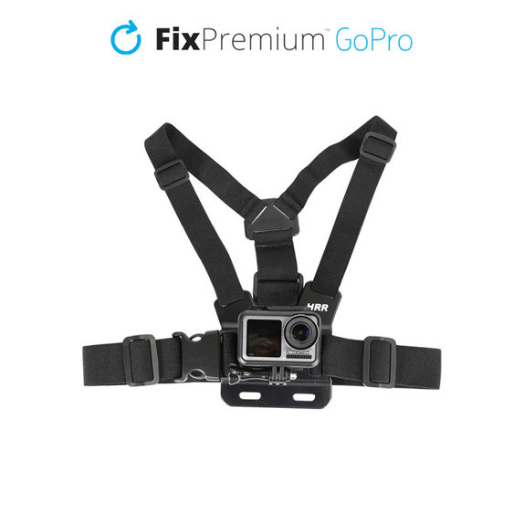 Supporto da corpo per GoPro, Black, FixPremium