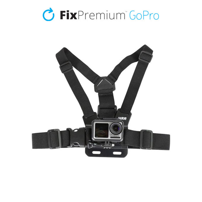 Supporto da corpo per GoPro, Black, FixPremium