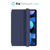 Custodia Flip in silicone per iPad Air (4th, 5th Gen), Blue, FixPremium