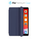 Custodia Flip in silicone per iPad 10.2" (7th, 8th, 9th Gen), Blue, FixPremium