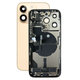 Scocca posteriore con piccoli componenti per iPhone 14 Pro, Gold